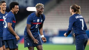 Paul Pogba avec les Bleus