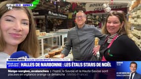 Aux halles de Narbonne, les Français préfèrent le chapon à la dinde pour les fêtes de Noël