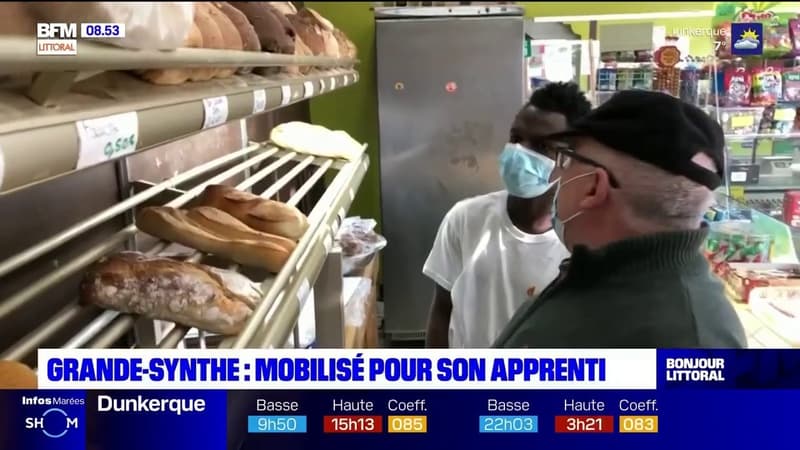 Grande-Synthe: un boulanger se mobilise pour sauver son apprenti menacé d'expulsion
