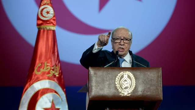 Béji Caid Essebsi, le président tunisien.