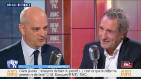 Jean-Michel Blanquer: "Vous avez quand même un peu de maths dans le tronc commun, deux heures par semaine."