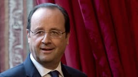 François Hollande à l'Elysée, le 29 avril dernier