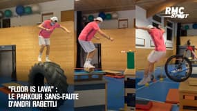 "Floor is lava" : Le parkour sans-faute d'Andri Ragettli