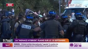 Mobilisation du 18 septembre : une "menace hybride" plane