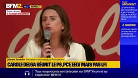 "Je ne suis pas fan de Jean-Luc Mélenchon", affirme Marine Tondelier (EELV)