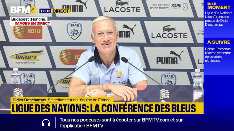 Ligue des Nations: Deschamps revient sur son choix de Tchouaméni comme capitaine des Bleus