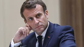 Emmanuel Macron le 30 juin 2020 à Nouakchott en Mauritanie