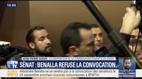 Benalla: "Dès qu'un citoyen est convoqué par une commission parlementaire, il doit s'y rendre" estime Jean-Pierre Sueur, co-rapporteur de la commission d'enquête du Sénat