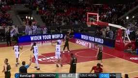 L'Asvel a réalisé l'exploit de s'imposer sur le parquet du Lokomotiv Kuban (65-67).