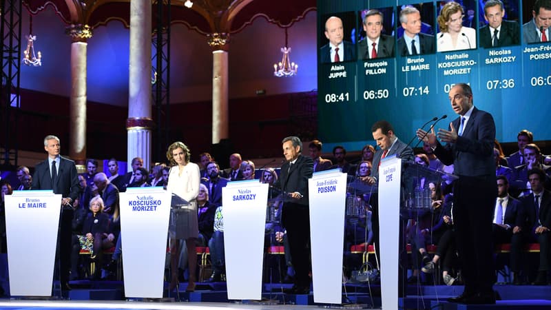 Le deuxième débat de la droite s'est tenu salle Wagram à Paris, le 3 novembre 2016