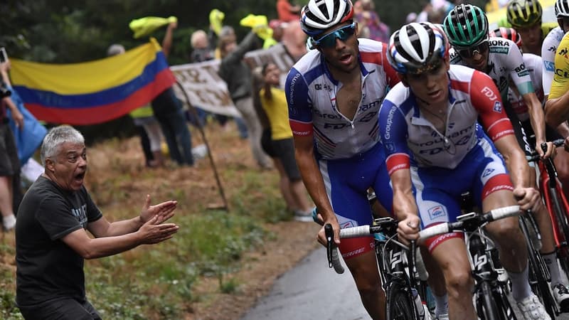 Gaudu et Pinot sur le Tour 2019
