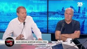 #GrandOral - "L'erreur de @N_Hulot, c'est d'avoir été sincère. Il ne s'est pas suffisamment méfié des lobbys." @DavidCormand, secrétaire national d’@EELV #GGRMC #HulotDemission