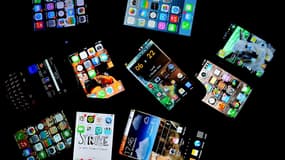 Un smartphone, ou "mobile multifonction"