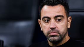 Xavi contre l'Inter le 04/10/2022