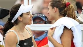 Marion Bartoli et Amélie Mauresmo