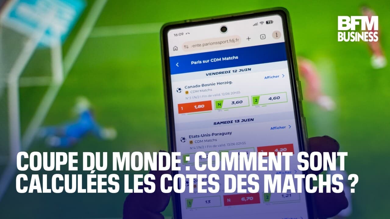 Coupe du monde : comment sont calculées les cotes des matchs ?