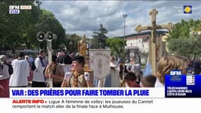 Var: une procession religieuse à Draguignan pour faire tomber la pluie