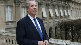 Jean-Louis Debré, alors président du Conseil constitutionnel, au Palais Royal à Paris le 9 février 2016