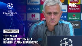 Tottenham : Mourinho met fin à la rumeur Zlatan Ibrahimovic