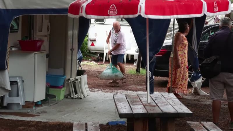 "J'ai pris mon chat et je suis partie": 200 résidents d'un camping évacués dans la nuit en raison des orages dans les Alpes-Maritimes