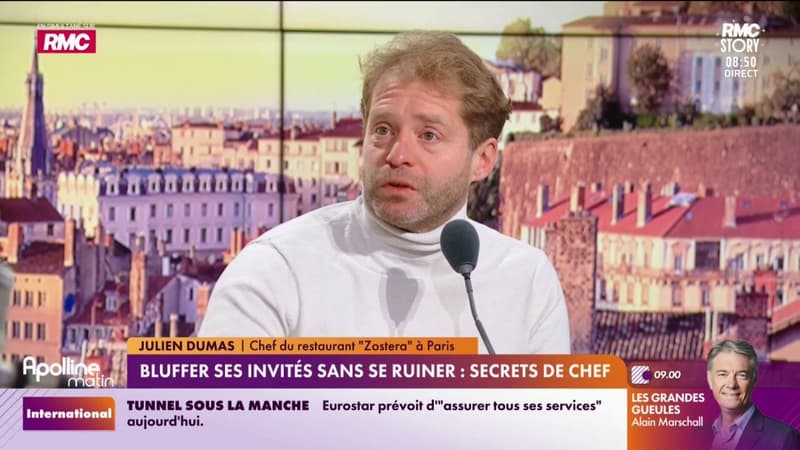 Bluffer ses invités sans se ruiner : les secrets du chef Julien Dumas