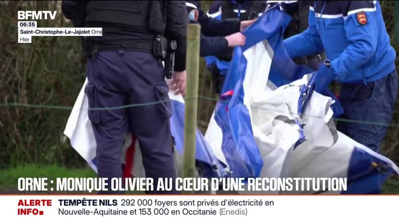 Affaire Lydie Logé: Monique Olivier au cœur d'une reconstitution