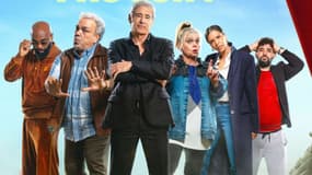 Le casting du film "4 zéros" sur l'affiche du film réalisé par Fabien Onteniente