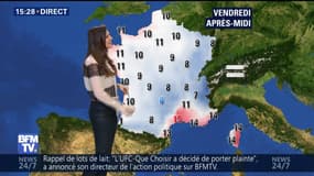 La météo pour ce vendredi 22 décembre 2017