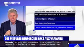 Des mesures renforcées pour faire face aux variants du Covid-19