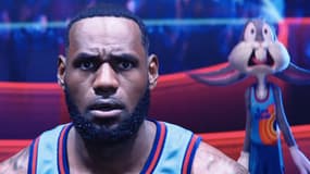 LeBron James et Bugs Bunny dans "Space Jam 2"