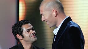 Jamel Debbouze et Zinédine Zidane le 20 mai 2007