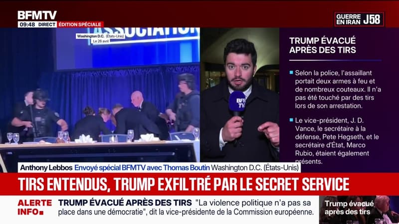 Donald Trump évacué après des tirs: les premières heures de l'enquête