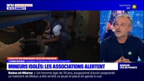Ile-de-France: le directeur d'Utopia 56 pointe "l'abandon de l'État" sur les mineurs isolés