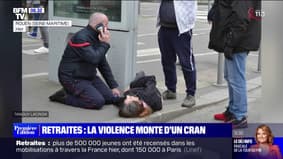Retraites: des tensions dans plusieurs villes lors des manifestations, 172 personnes interpellées en France 