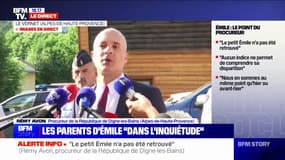 Disparition d'Émile: "Par les fortes chaleurs actuelles, le pronostic vital est très engagé", indique le procureur de Digne-les-Bains
