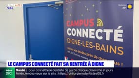 Digne-les-Bains: un campus connecté pour suivre les cours à distance