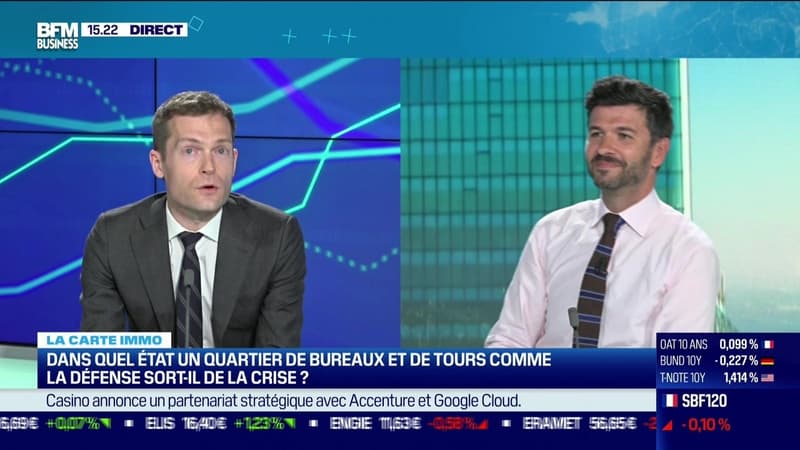 Pierre-Yves Guice (Paris La Défense): Dans quel état un quartier de bureaux et de tours comme La Défense sort-il de crise ? - 06/07
