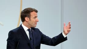 Le président français Emmanuel Macron le 20 novembre 2019