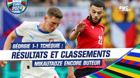 Euro 2024 / Géorgie 1-1 Tchéquie : Résultats et classements