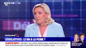 Nouveau gouvernement: pour Marine Le Pen, "il est inadmissible qu'il ne se passe rien compte tenu de la situation"