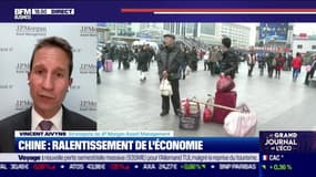 Vincent Juvyns (JP Morgan Asset Management) : Ralentissement de l'économie de la Chine - 12/08