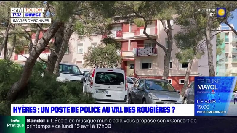 Hyères: un poste de police pourrait être installé au Val des Rougières