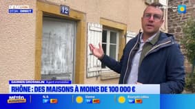 Rhône : des maisons en vente à moins de 100 000 euros
