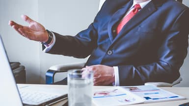 Un conseiller en gestion de patrimoine (image d'illustration).