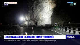 Alpes-Maritimes: les travaux terminés sur la route M6202