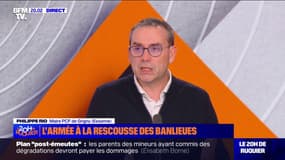 Plan anti-émeutes du gouvernement: "Il y avait une prise de conscience qui était extrêmement intéressante", juge Philippe Rio, maire PCF de Grigny (Essonne)