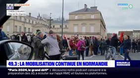 Réforme des retraites: la mobilisation continue en Normandie 
