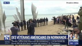 75 ans après le D-Day, des vétérans américains sont revenus sur les plages du débarquement