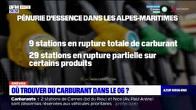 Alpes-Maritimes: où trouver du carburant dans le département?