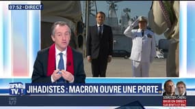 Jihadistes : Emmanuel Macron ouvre une porte